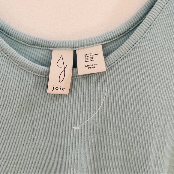 NWOT Joie cotton tank top - Picture 3 of 7